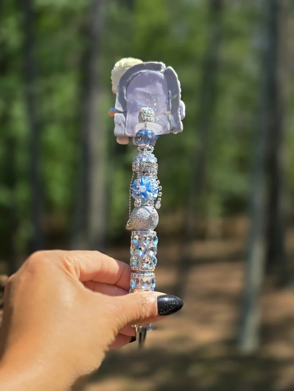Elsa - Frozen Themed Beaded Rhinestone Bling Pen